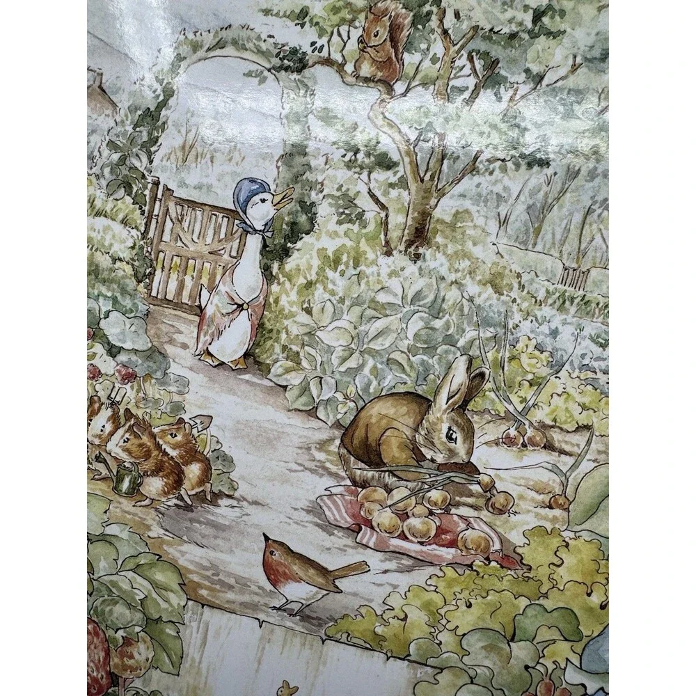 Pottery Barn Kids Beatrix Potter Peter Rabbit Plates Bowls Placemat Lot
